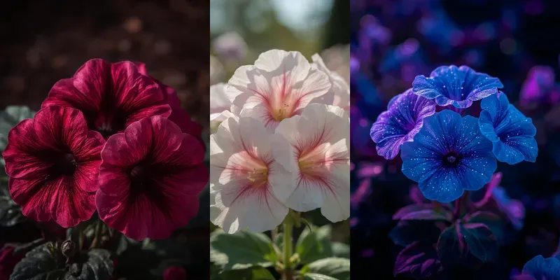 Cinematic Floral Macro Photography generated by undefined