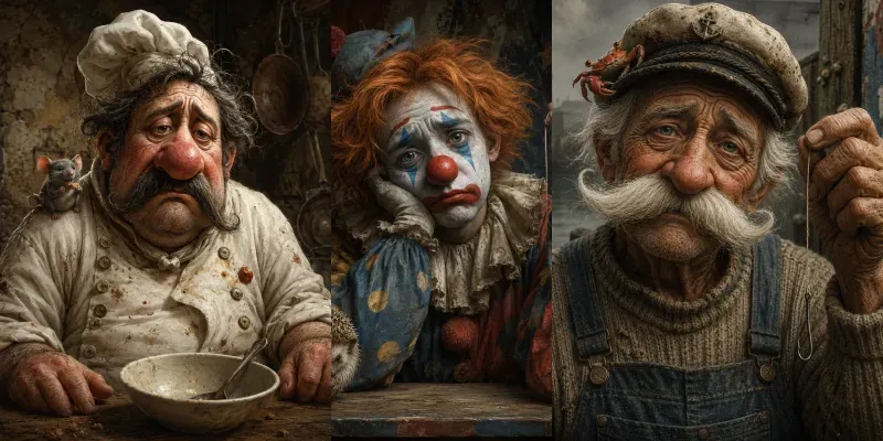 Quirky Soul Portraits generated by undefined