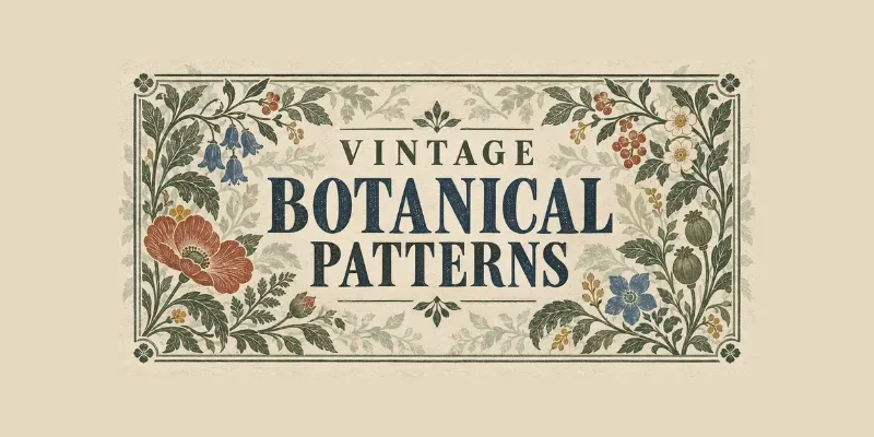 Vintage Botanical Patterns generated by undefined