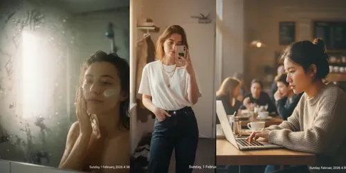 Authentic Iphone UGC Lifestyles generated by gemini-image