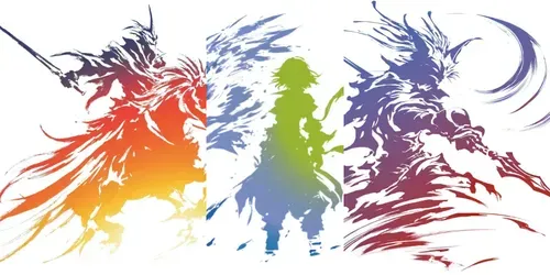 Final Fantasy Logos generated by midjourney