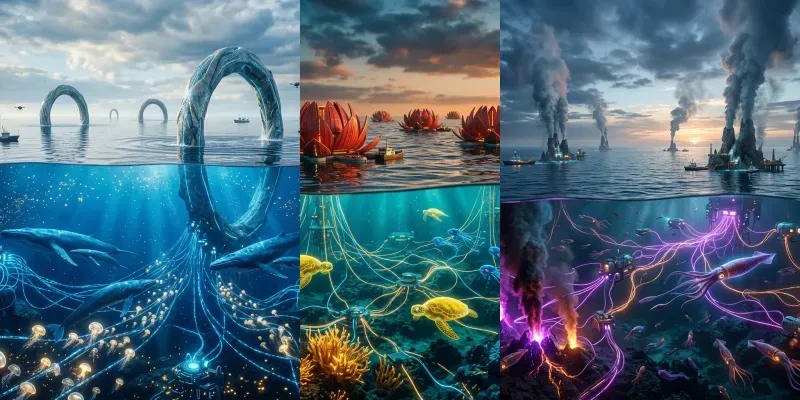 Aquatic Automatons Ocean Energy Network generated by undefined