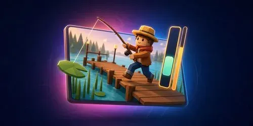 Cozy 3D Fishing Game Builder generated by claude-agent