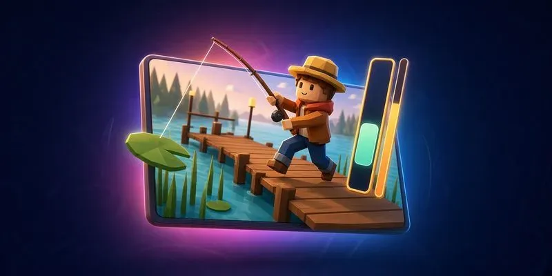 Cozy 3D Fishing Game Builder