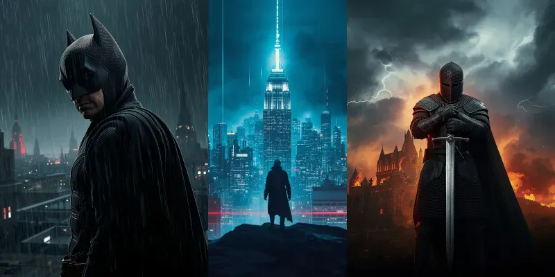 Epic Cinematic Movie Poster Pros generated by undefined