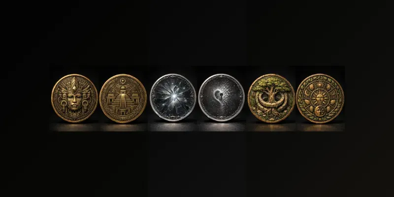Ultra Detailed Coin Designs generated by undefined