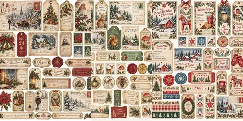 Christmas Junk Journal Kit Generator generated by chatgpt-image