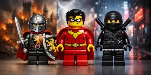 Lego Poster Toy Photography generated by chatgpt-image