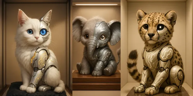 Animal Hybrid Designs generated by undefined