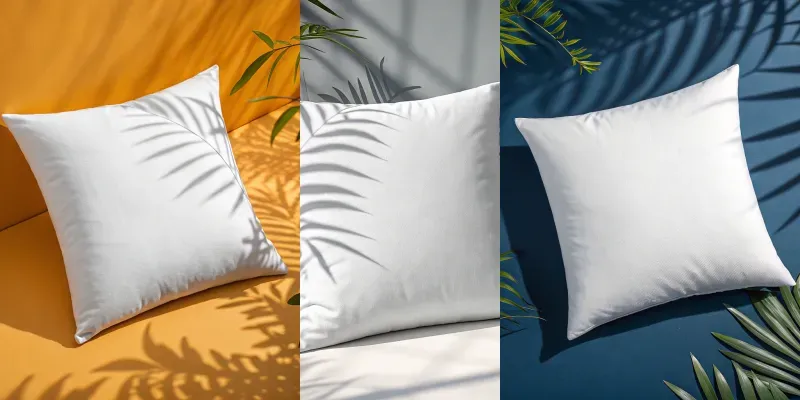 Pillow Mockup Minimalist Product Photos generated by undefined
