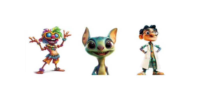 Disneystyle Lilo Stitch Characters generated by undefined