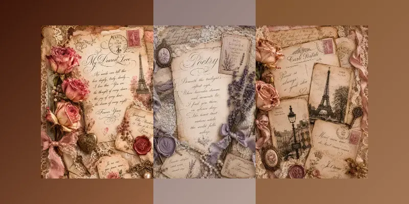 Romantic Junk Journals generated by undefined