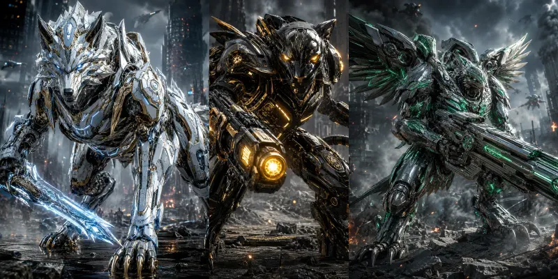Ultimate Luxury Transformer Beasts generated by undefined