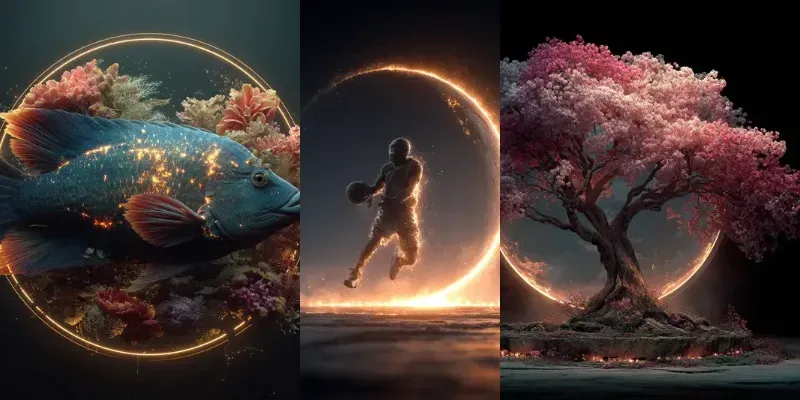 Cinematic Celestial Object Portraits generated by undefined