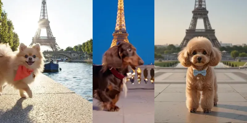 Paris Paws Dance Reels generated by undefined