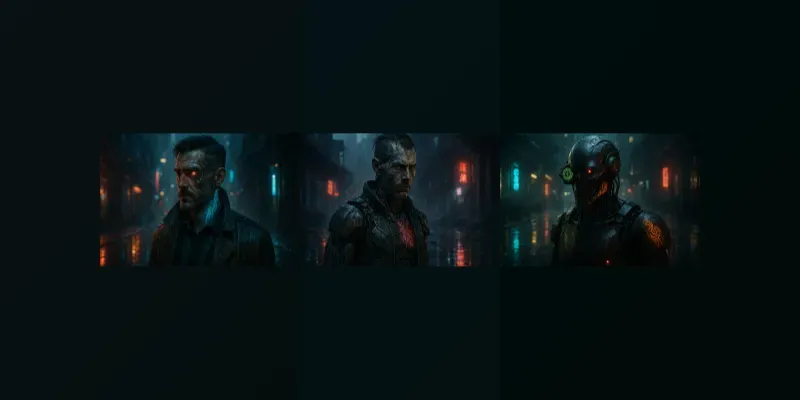 Cyberpunk Portraits 8k  Packs generated by undefined