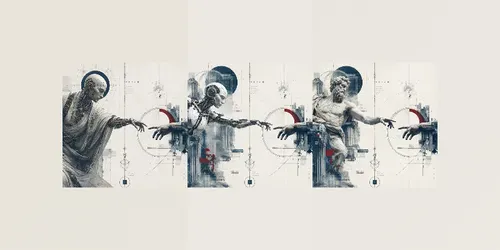Abstract Human Connection Art Packs generated by chatgpt-image