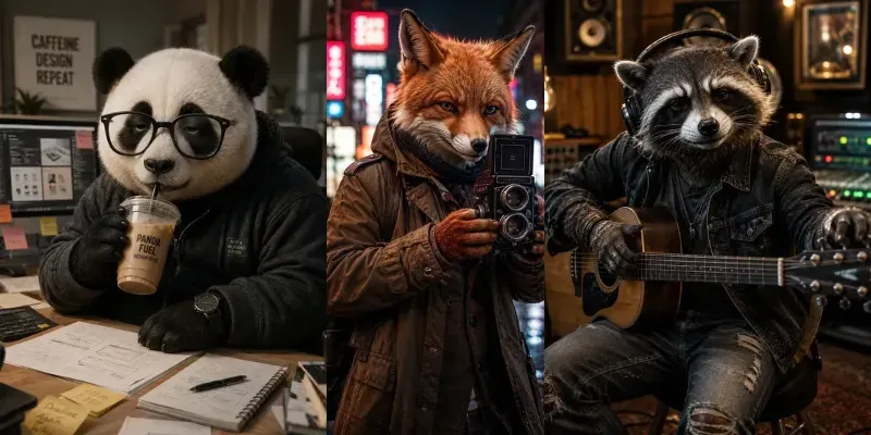 Anthro Lifestyle Portrait Generator generated by undefined