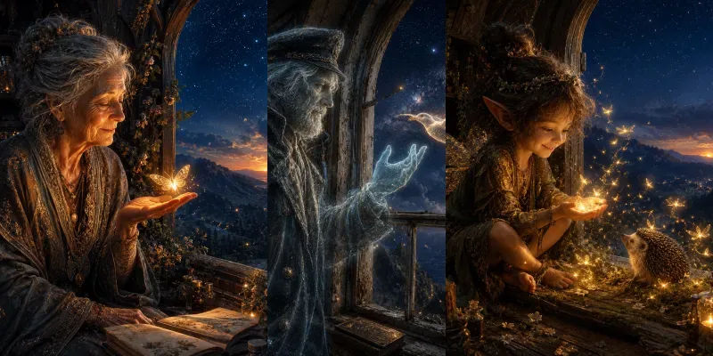 Windows Full Of Wishes generated by undefined