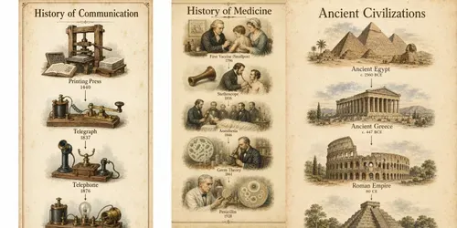 Vintage Historical Timeline Generator generated by chatgpt-image