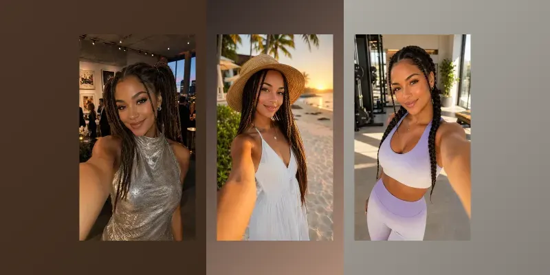 Hyperrealistic Influencer Selfies generated by undefined