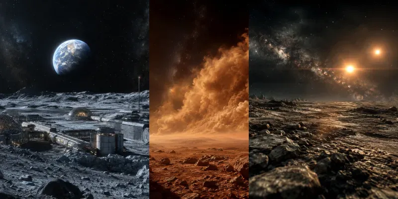 Epic Space Exploration Photography