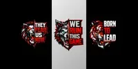 Split Animal Text Logos chatgpt-image prompt mini thumbnail