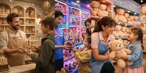 Cinematic Ultrarealistic Toy Shops generated by chatgpt-image
