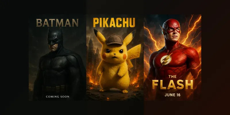 Cinematic Movie Poster Generator Uls generated by undefined