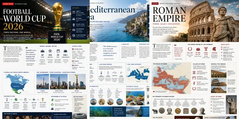 Premium Editorial Magazine Generator generated by undefined