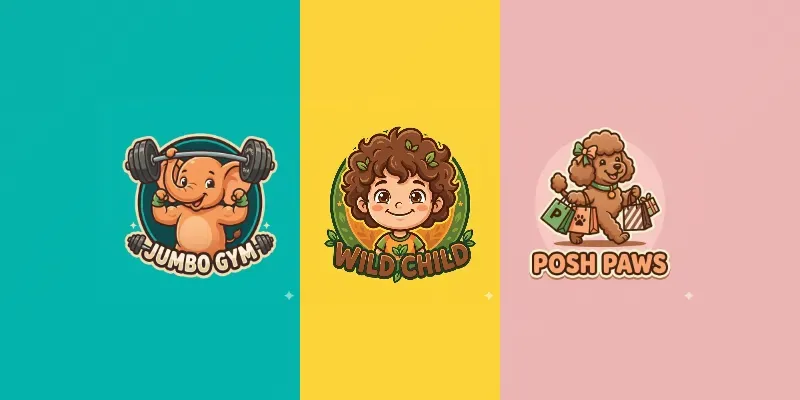 Cartoon Mascot Logo Designs
