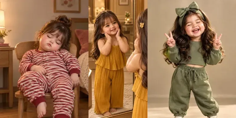 Adorable Toddler Cinematic Portraits generated by undefined
