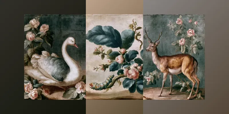Victorian Animals Junk Journal Pages generated by undefined