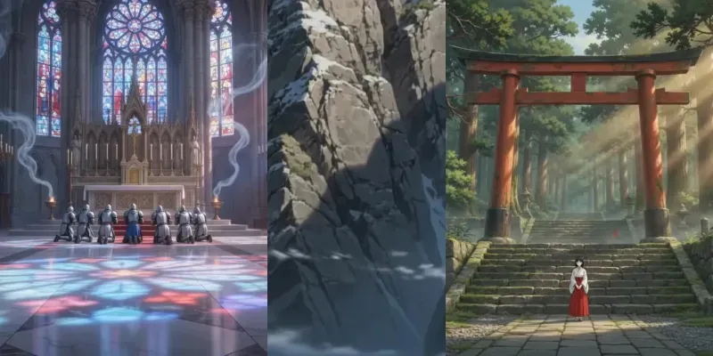 Sacred Sanctuaries Videos generated by undefined