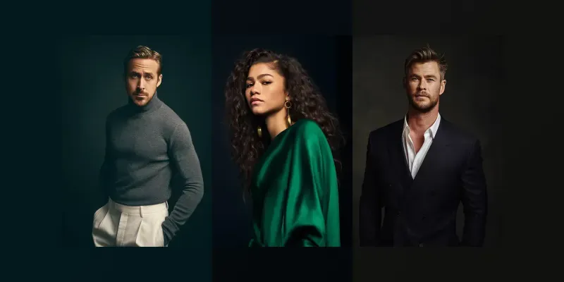Famous Person Studio Portraits generated by undefined