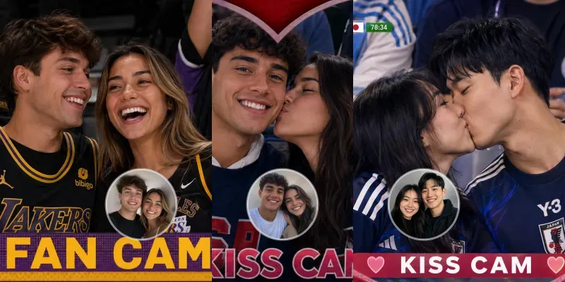Kiss Cam Stadium Moments generated by undefined