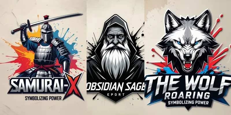 Esports Logo Inspirations generated by undefined