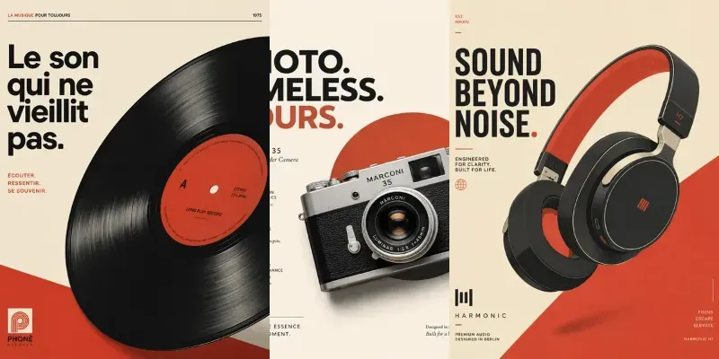 Minimal Editorial Poster Creators generated by undefined