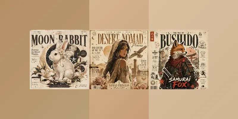 Vintage Fantasy Covers generated by undefined