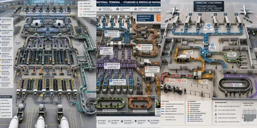 Airport Baggage Handling Flows generated by chatgpt-image