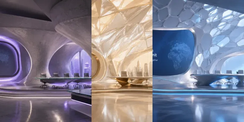 Elite Parametric Office Virtual Backdrops generated by undefined