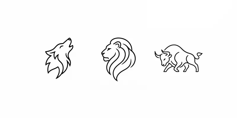 Luxury Minimalist Animal Logo Generator generated by undefined