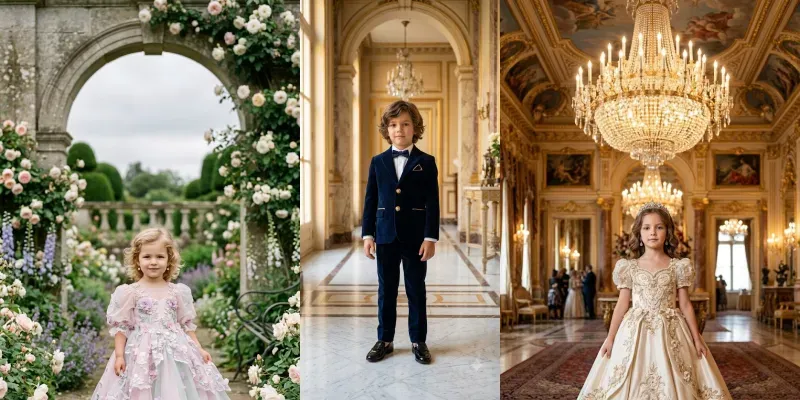 Luxury Childrens Fashion generated by undefined