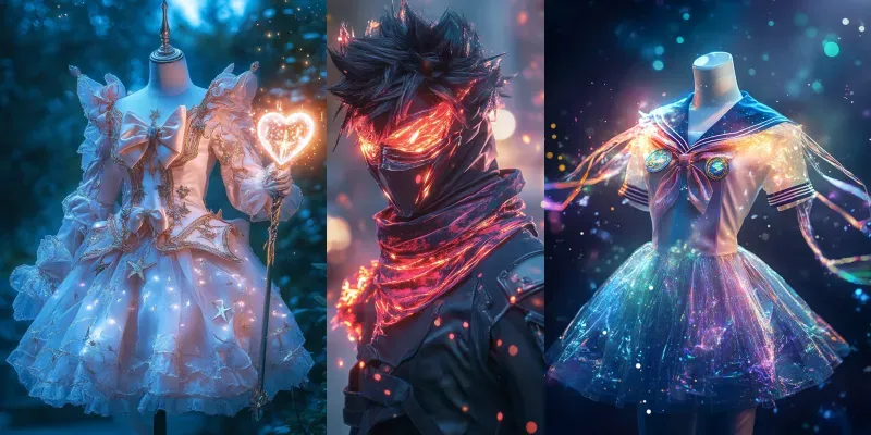 Anime Cosplay Outfits generated by undefined