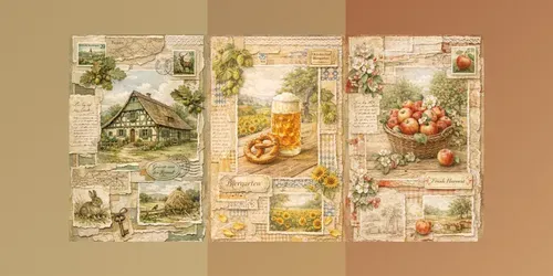 German Countryside Breeze Junk Journals generated by chatgpt-image