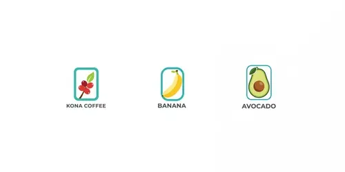 Custom Fruit Logo Designs generated by gemini-image