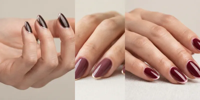 Minimalist Solid Color Nail Art