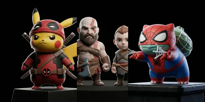 Vinyl Toy Figure Designs generated by undefined