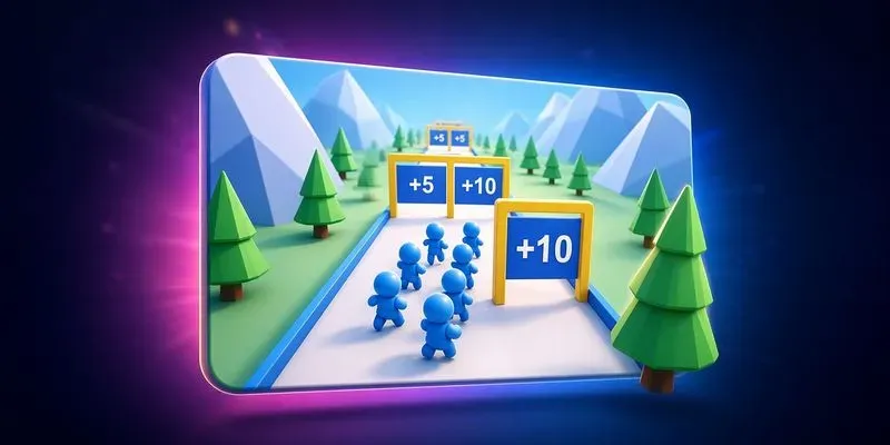 Squad Rush Gate Battle 3D
