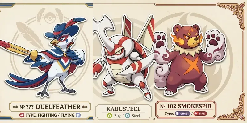 Fakemon Creature Design Generator generated by undefined